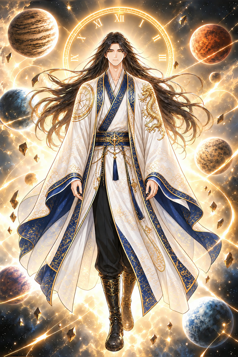 Shi Yin, god of time, space and reincarnation